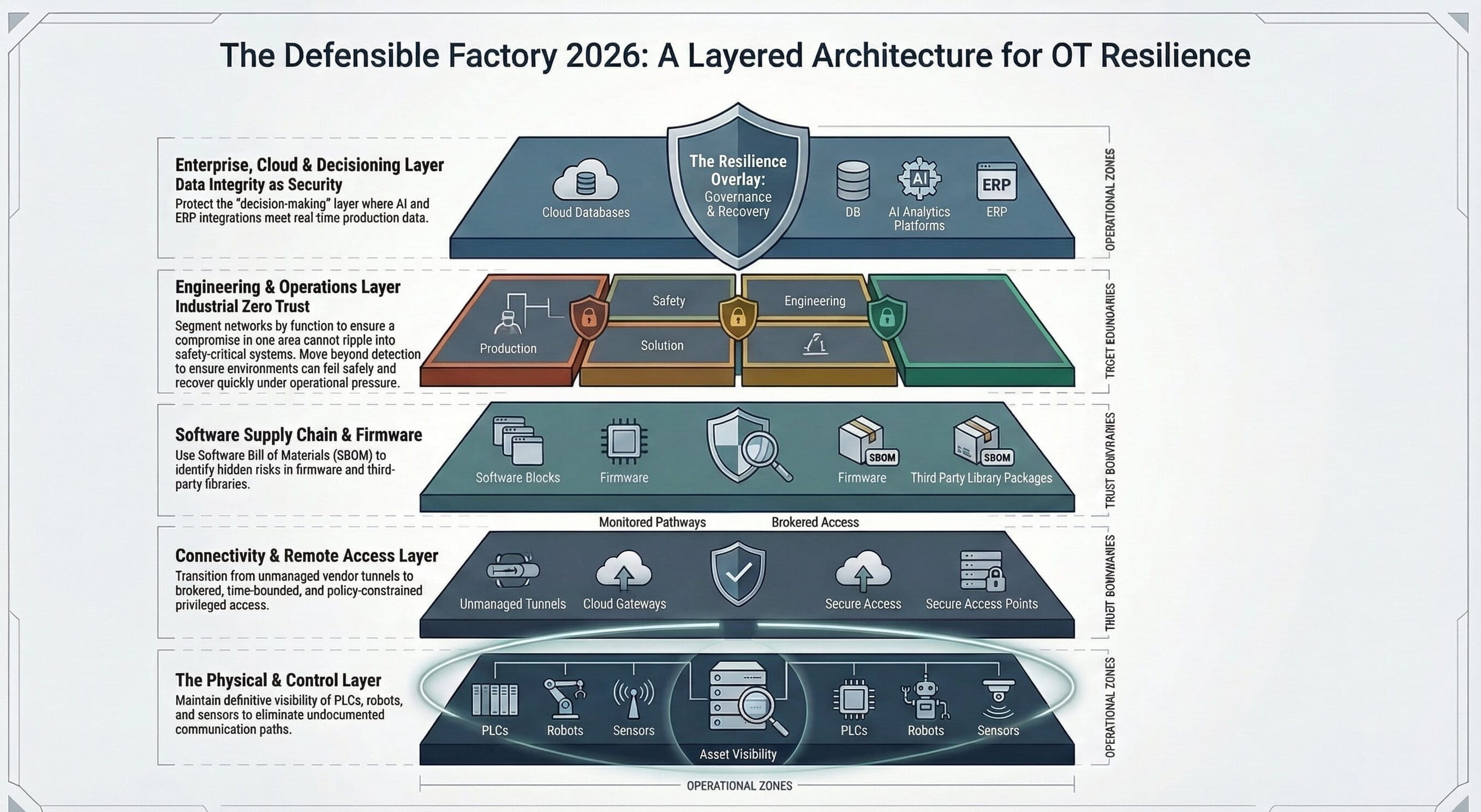 Layered architecture for OT resilience